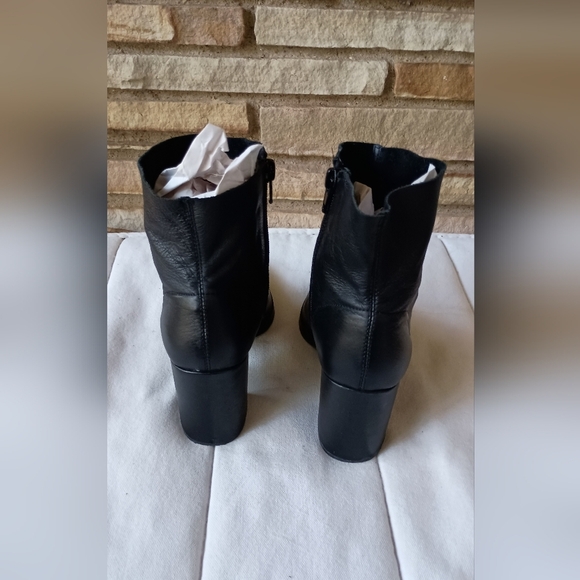 Tony Bianco Black Leather Ankle Boots_6 - Picture 5 of 12